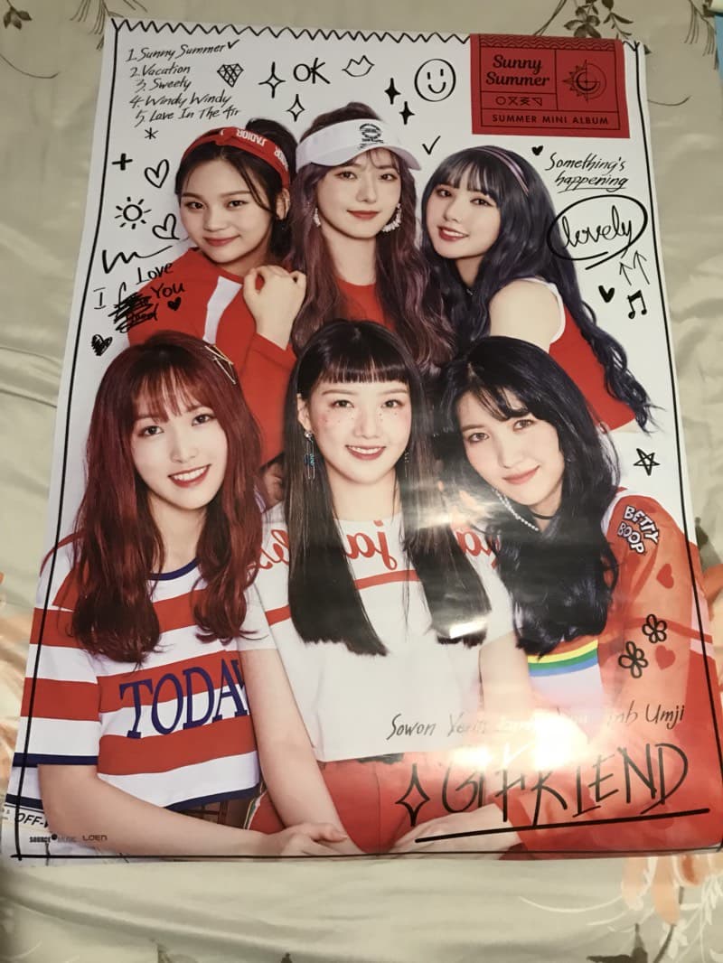 GFRIEND summer mini album 兩版開箱 2018 GFRIEND FIRST CONCERT Season of