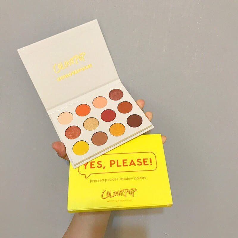 圖 眼妝 Colourpop Yes Please 眼影盤 開箱 分享 美妝板 Dcard