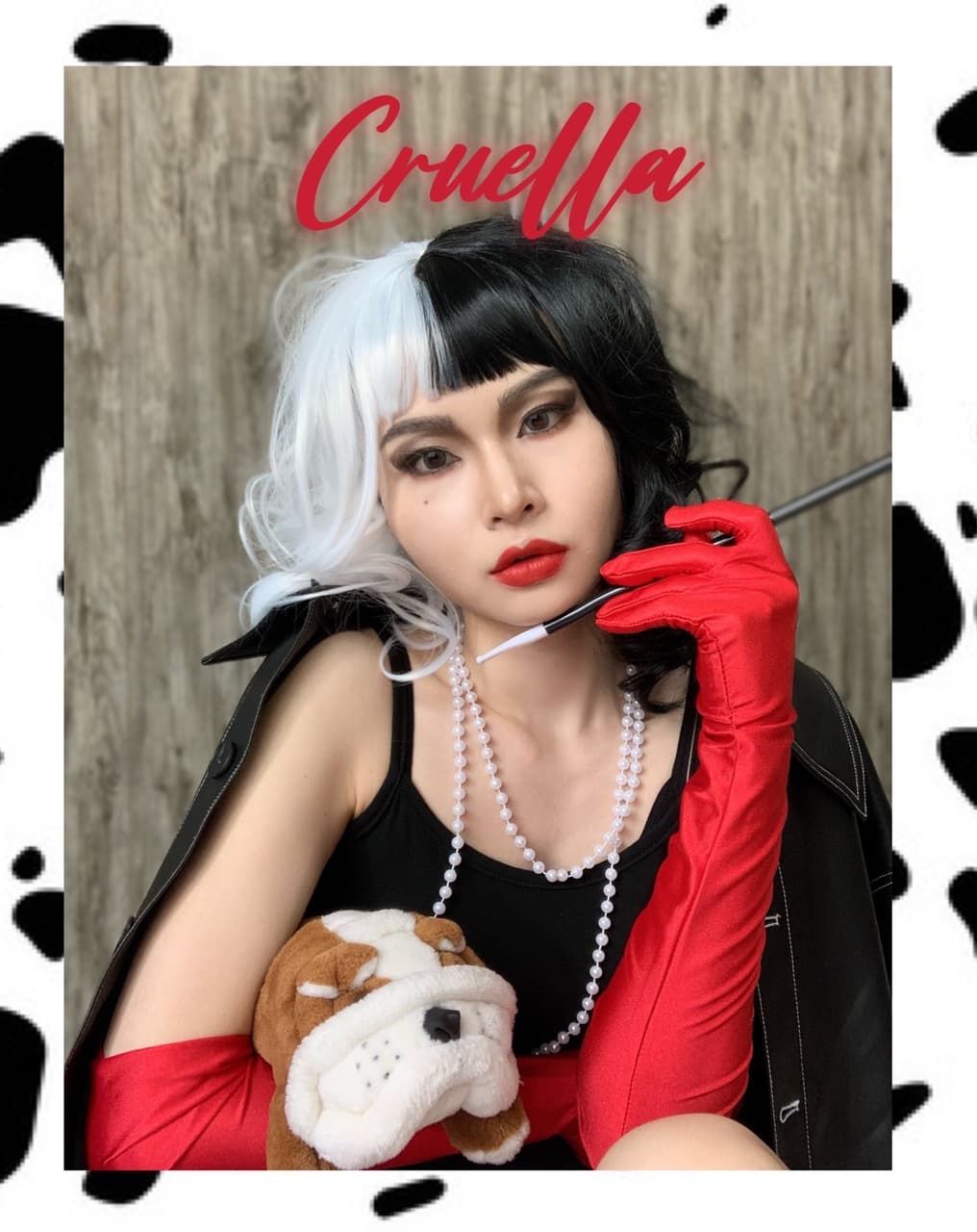 #分享 時尚惡女:庫伊拉👻萬聖節妝容🎃 - 美妝板 | Dcard