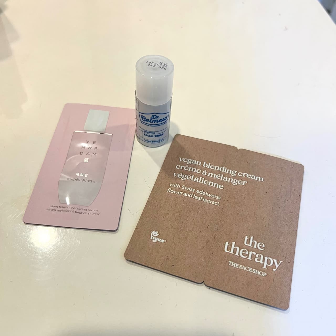 分享 The face shop初體驗之好多贈品😍 美妝板 Dcard