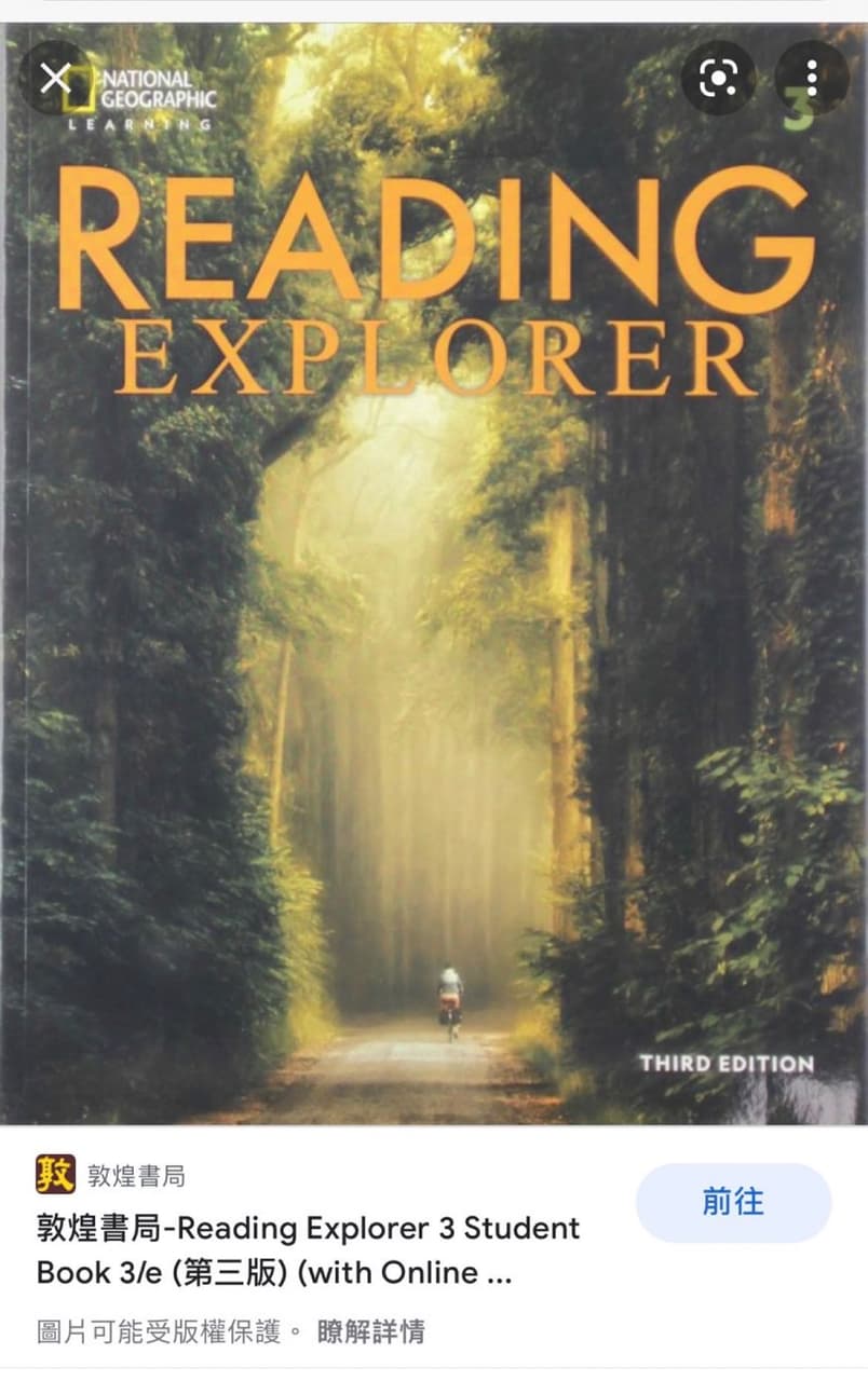 Reading explorer 3 解答 - 語言板 | Dcard