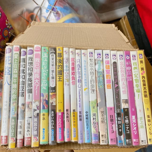 #BL 詢問實體日本漫畫書、小說 退坑脫手 - 動漫板 | Dcard