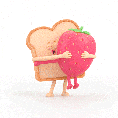 【週五隨機GIF】給草莓一個大抱爆💖💥💥🍓 - 兩根手指不夠用 (@vtan) | Dcard
