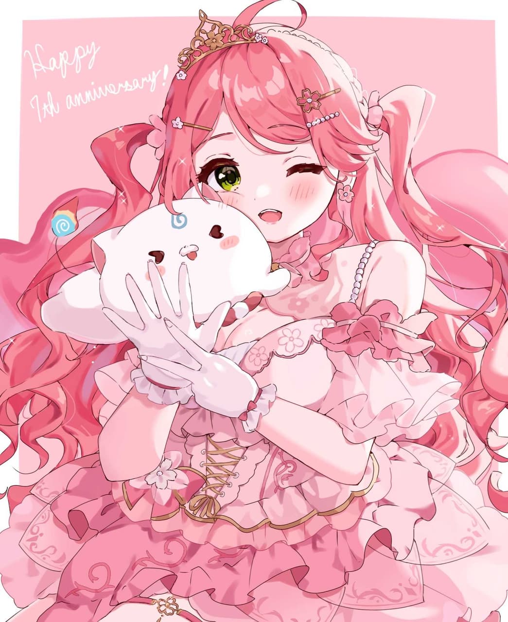 みこち7周年おめでとう！🎉🌸 - さくらみこのみこぴー