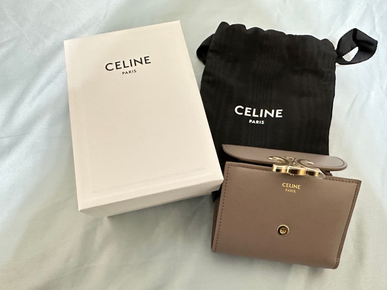 #開箱 入手第一個精品-CELINE 短夾 - 精品板 | Dcard