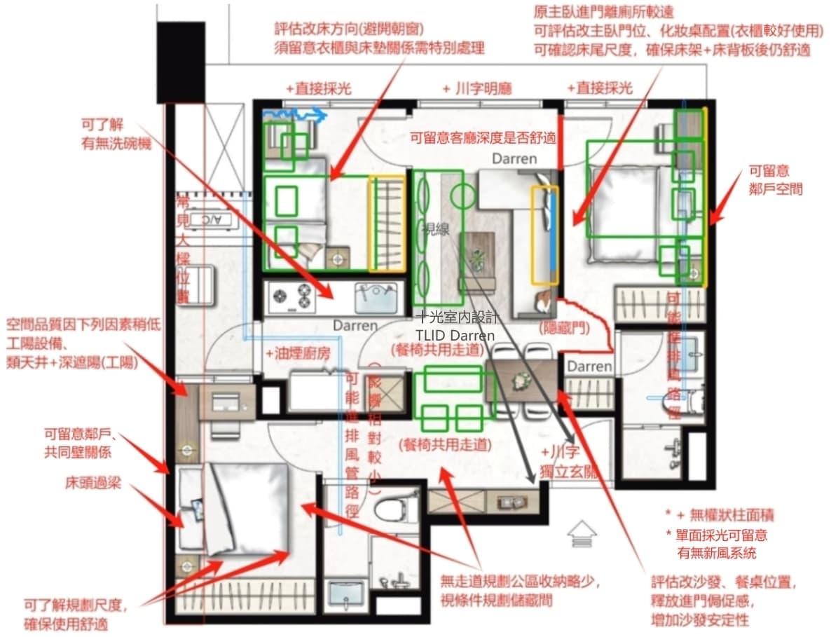 《格局清晰，細節若留心，入住更順心》 - 十光設計Darren (@darren1120) | Dcard
