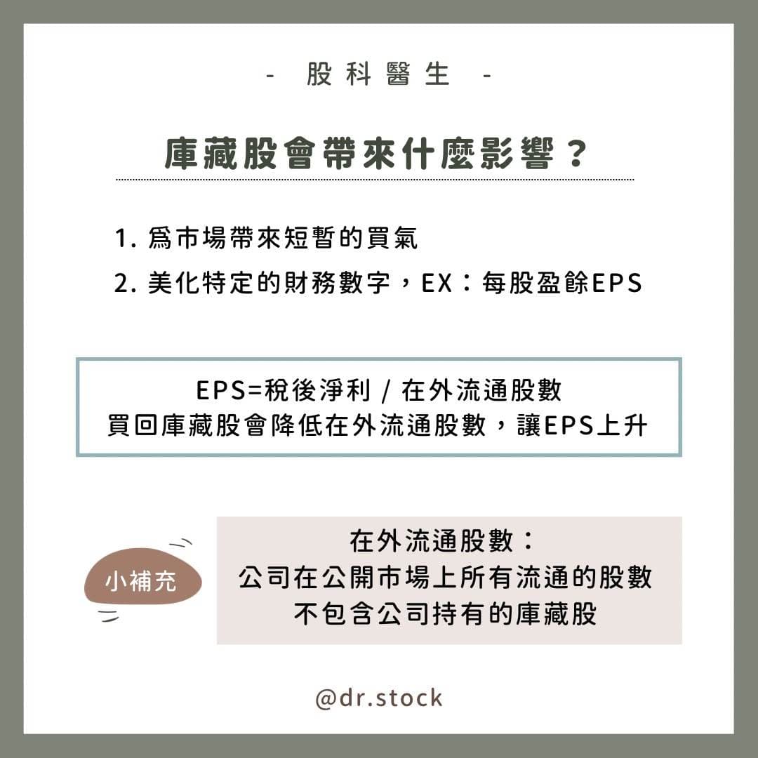 分享實施庫藏股股價就會上漲嗎？三個庫藏股重點大公開！ - 股票板| Dcard