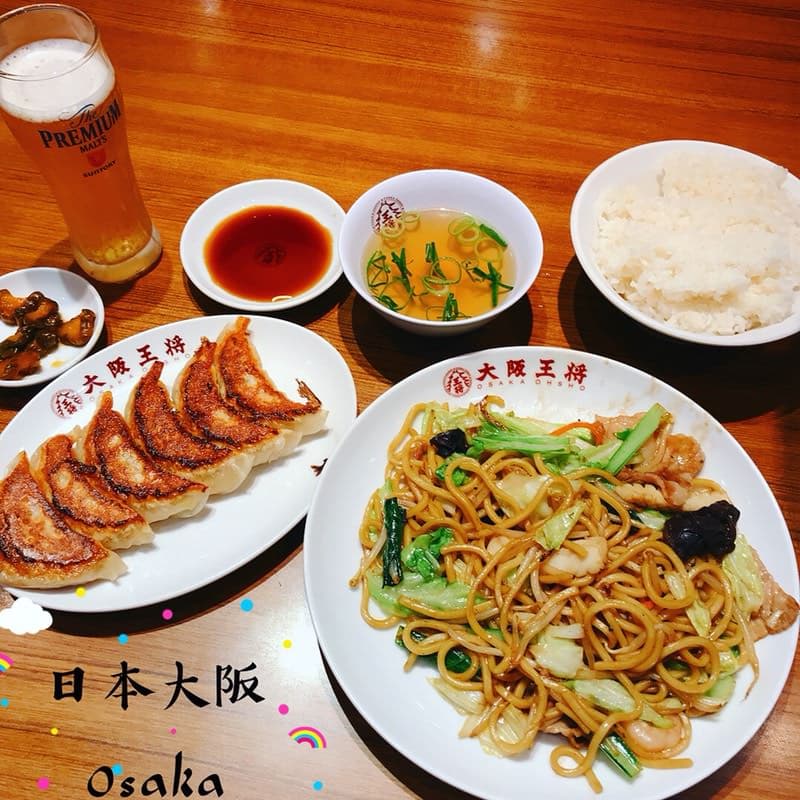 #圖 #日本 #食記 王將VS王將 - 美食板 | Dcard