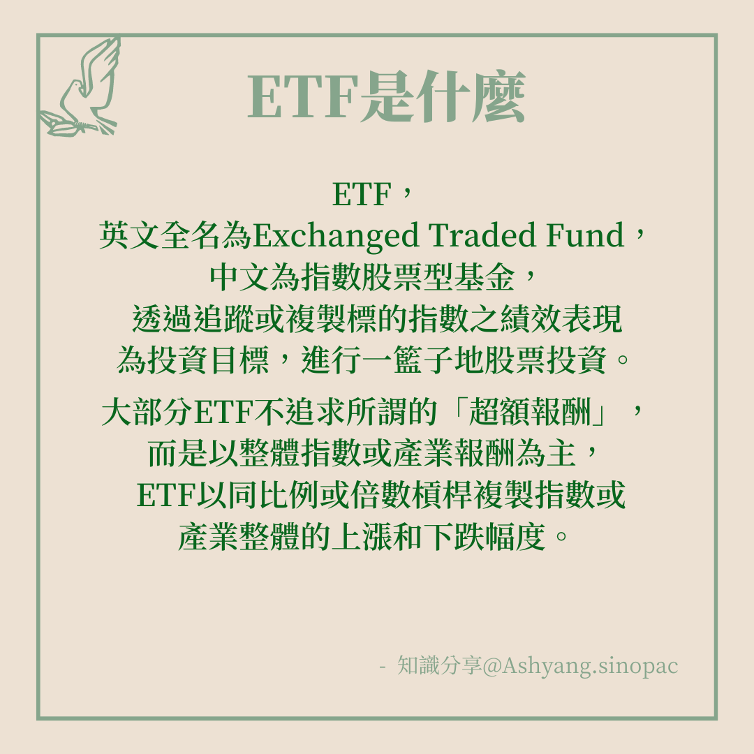 ETF是什麼的最新討論 | Dcard