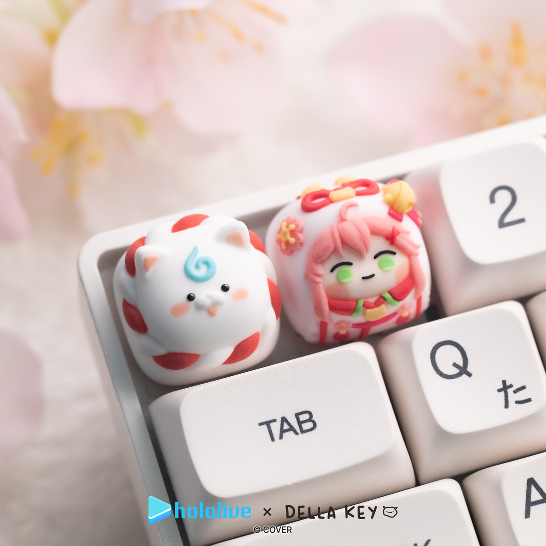 情報⌨️DellaKey ×さくらみこ🌸〈さくらみこ& 35P造型鍵帽〉預約販售