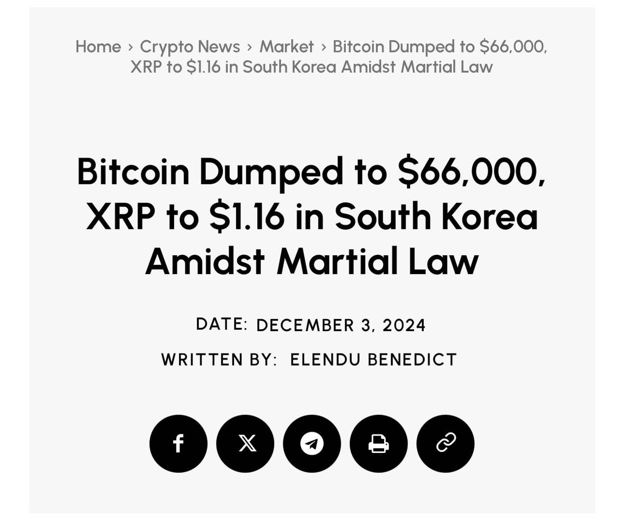 新聞選對交易所真很重要！韓國戒嚴事件，讓韓國交易所的加密幣一度暴跌60% - 區塊鏈板| Dcard