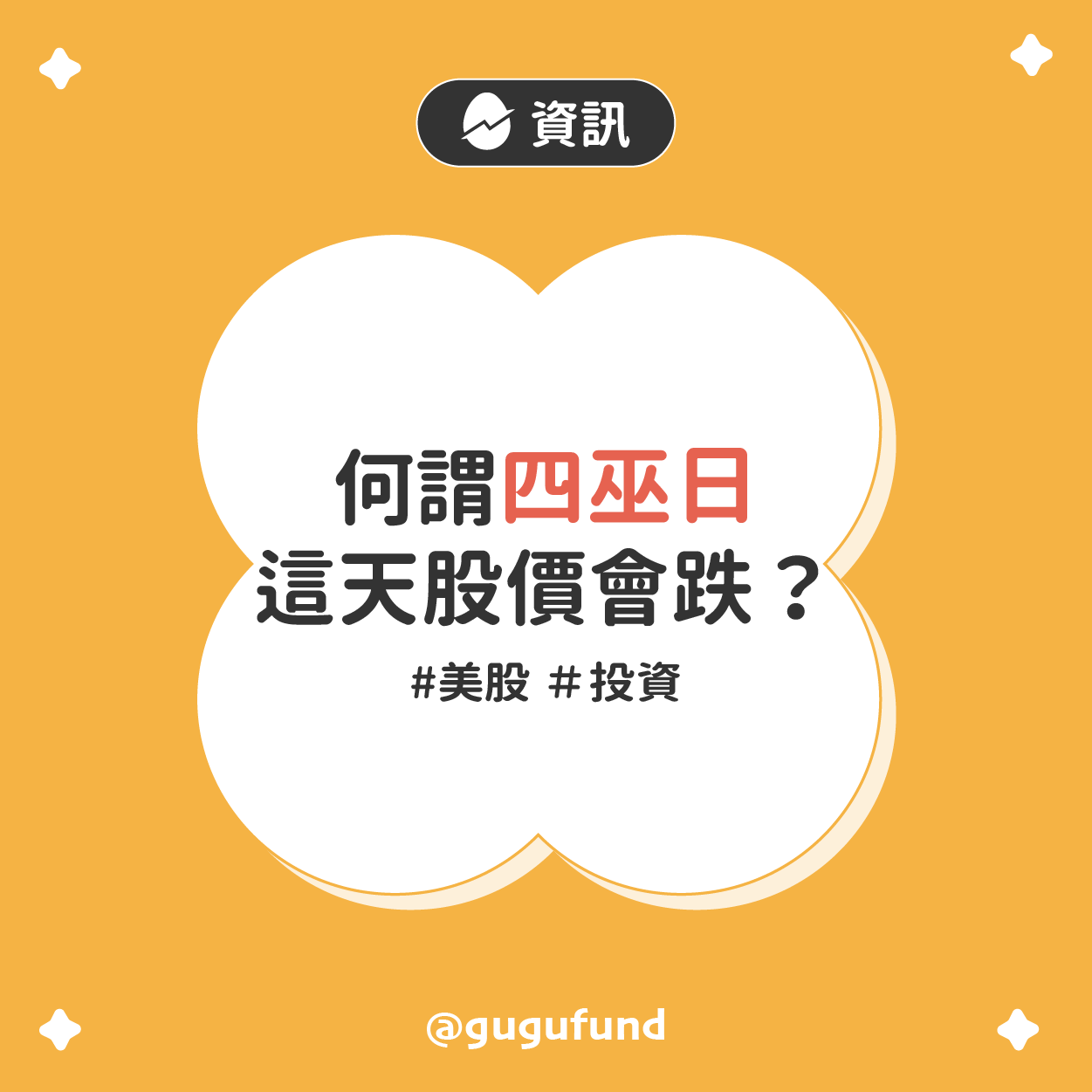 四巫日是什麼？這天股價真的會下跌嗎😱 - 股股知識庫(@gugufund) | Dcard