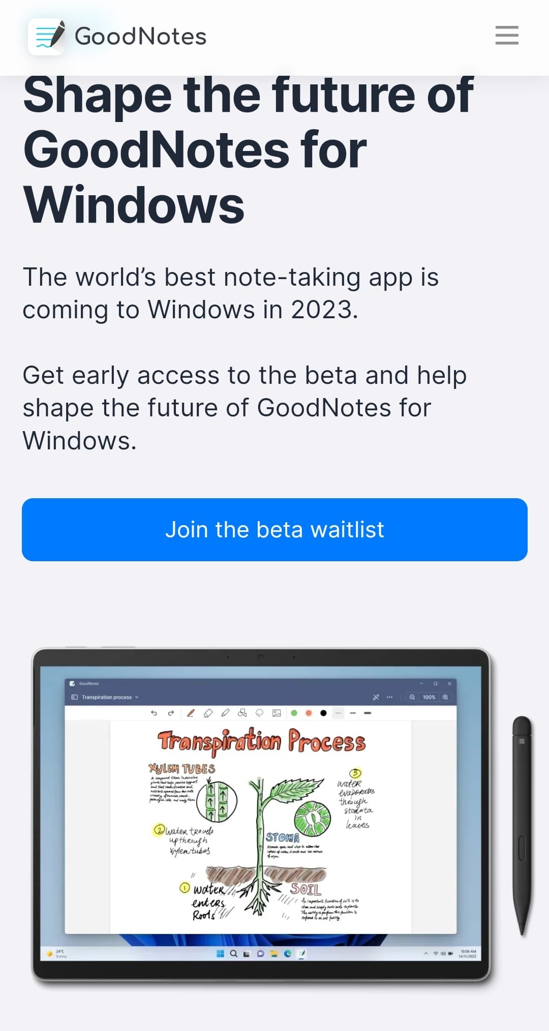 iPad 重磅筆記軟體GoodNotes 即將登入windows 平台！ Apple板 Dcard