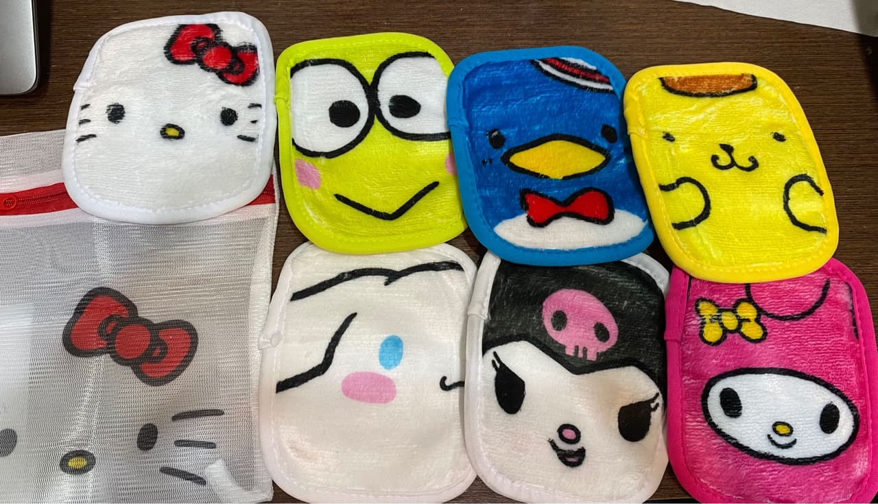 評價 開箱 Makeup eraser 三麗鷗系列 美妝板 Dcard