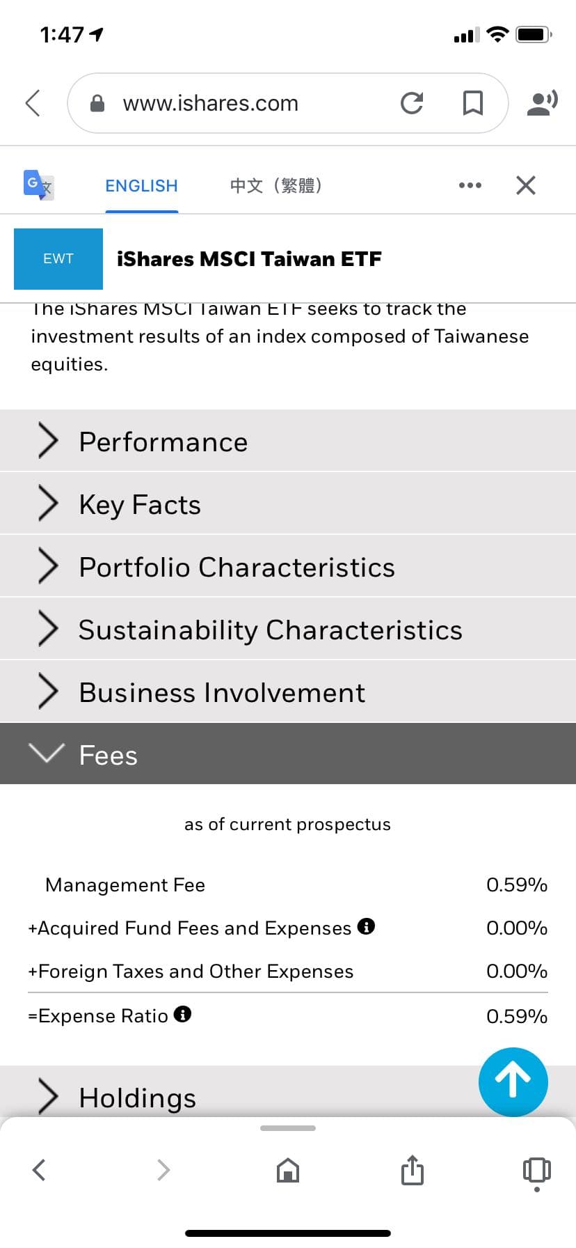 請益iShares MSCI台灣ETF - 理財板| Dcard