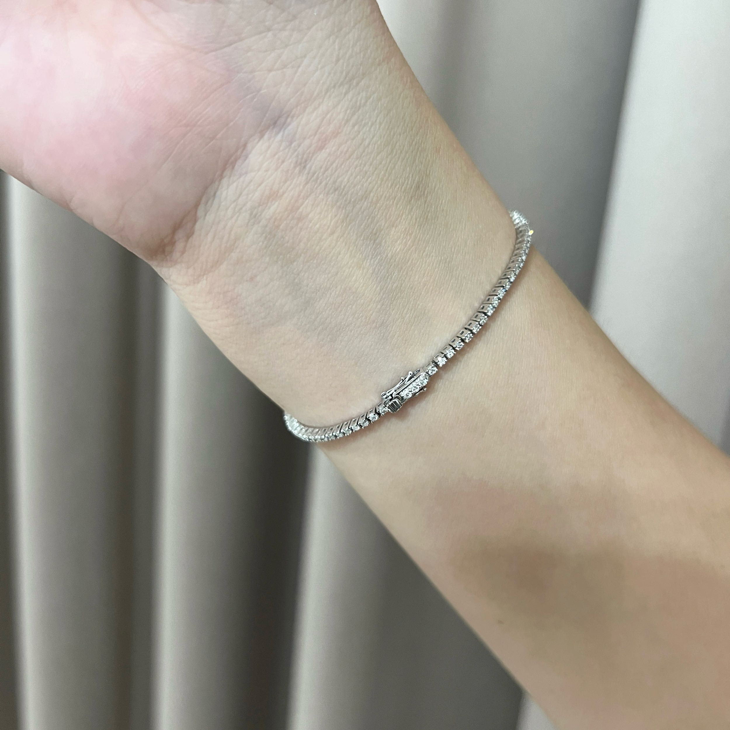 分享Lite Jewelry 14k 一克拉滿鑽手鍊+˖⁺˖ - 珠寶飾品板| Dcard