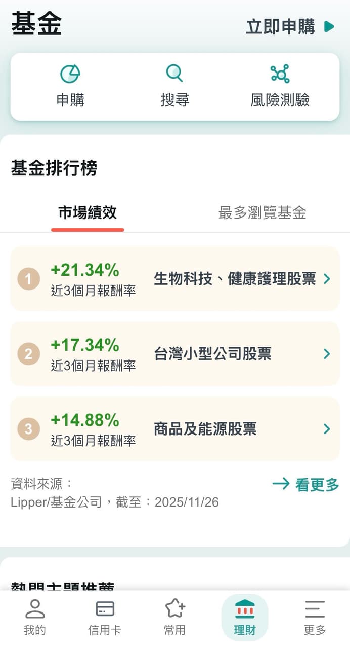 所以大家TISA基金都在哪開戶申購呢~ - 理財板 | Dcard
