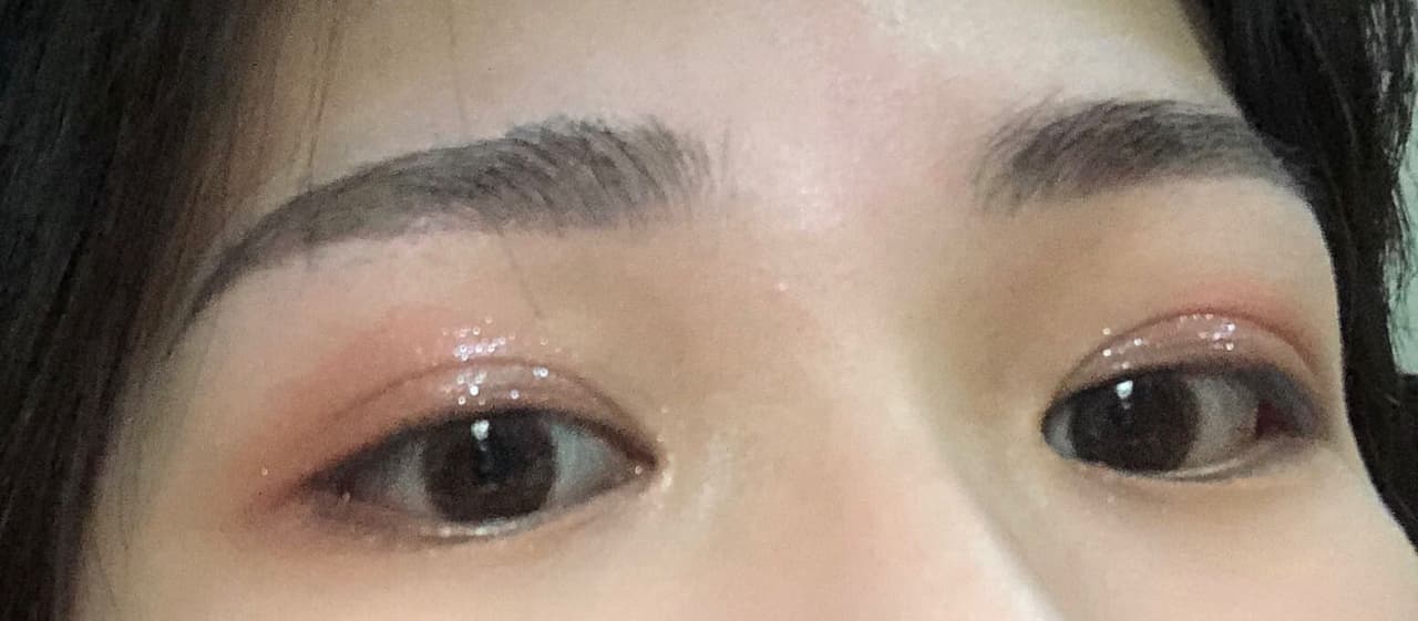 Etude HouseRose Wine刷色刷的很爛加大食怪雙眼皮分享💖 美妝板 Dcard