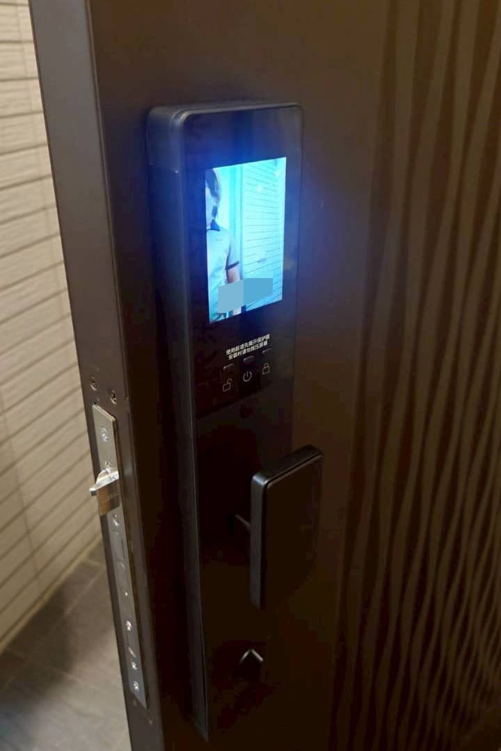 獨立對講機加人臉辨識電子鎖安裝圖文心得