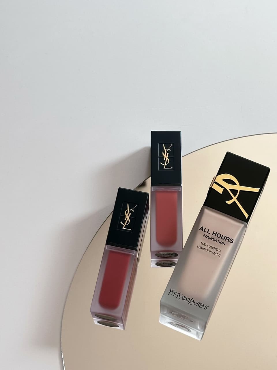 感謝YSL 🙏🏻我要把這個完美妝感鑲在臉上🥰|YSL 時尚印記雪絨唇釉 / 恆久完美無瑕持妝粉底 - 我是77Chi👻 ...