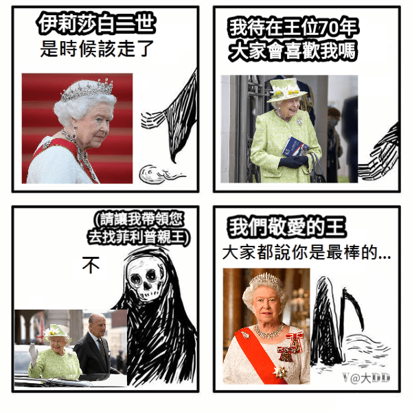 RIP 英國女王-伊莉莎白二世 - 梗圖板 | Dcard