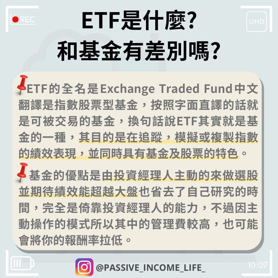 ETF與基金的差別- 弱弱的便宜機票分享ING (@starklife) | Dcard