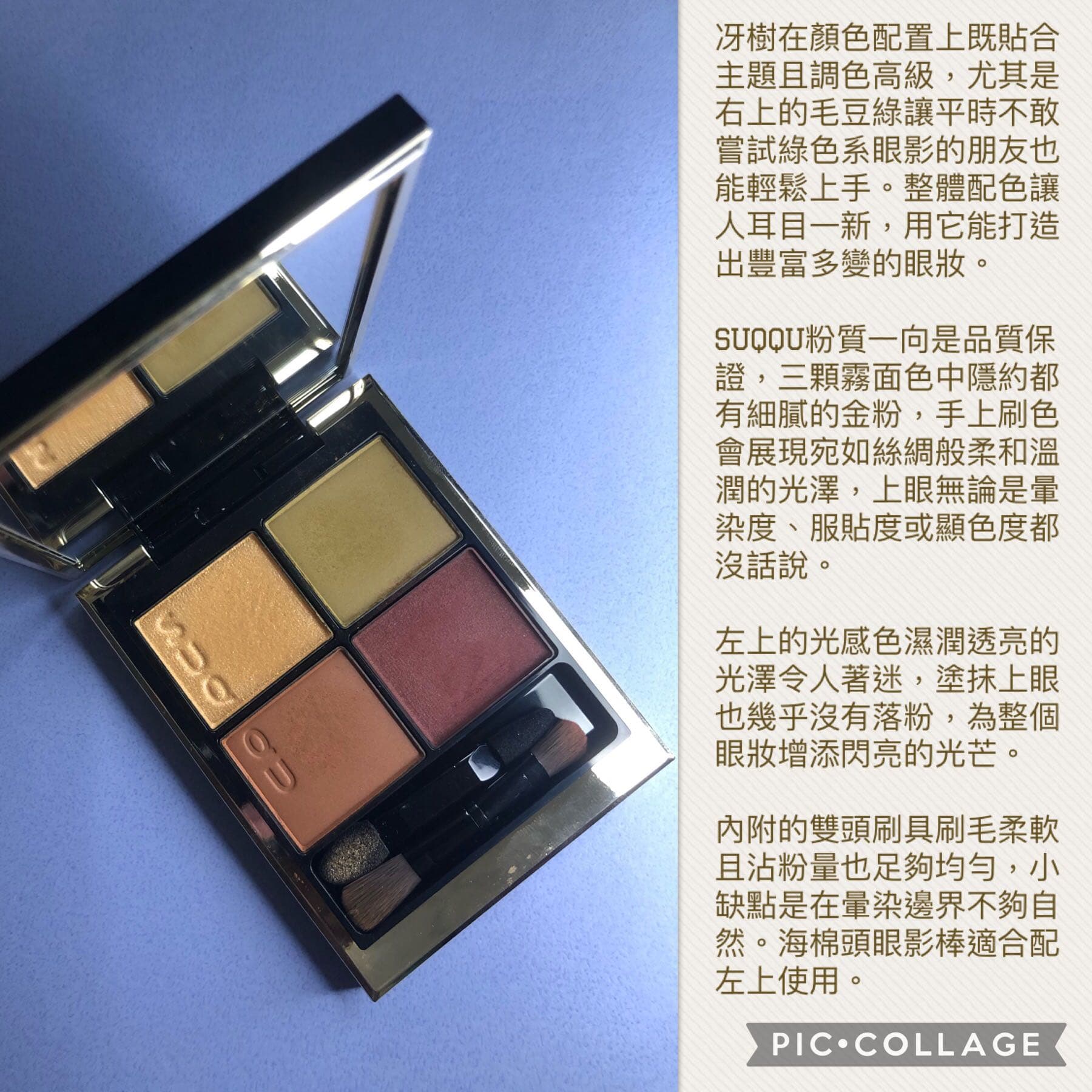 Suqqu eyeshadow 106 冴树 top