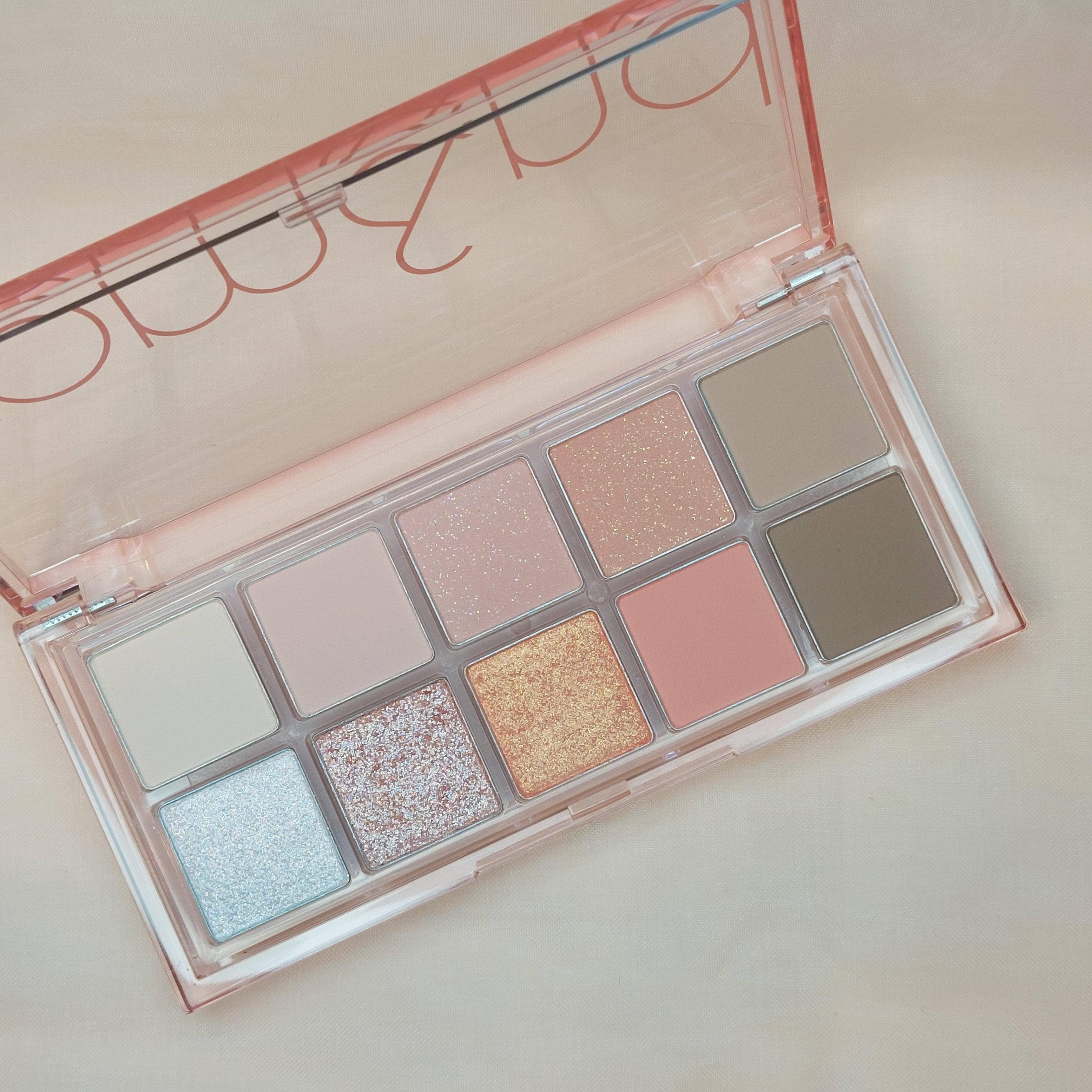 試色 Romand 秘密花園十色眼影盤 08 Peach Dahlia Garden 美妝板 Dcard