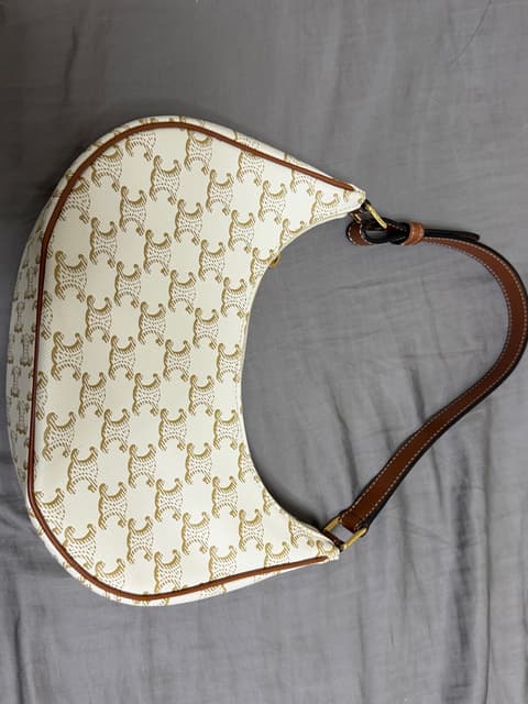 celine ava 老花包 Celine AVA mini 白色老花腋下包香港手袋全新二手專門店 Top One Luxury 一奢品