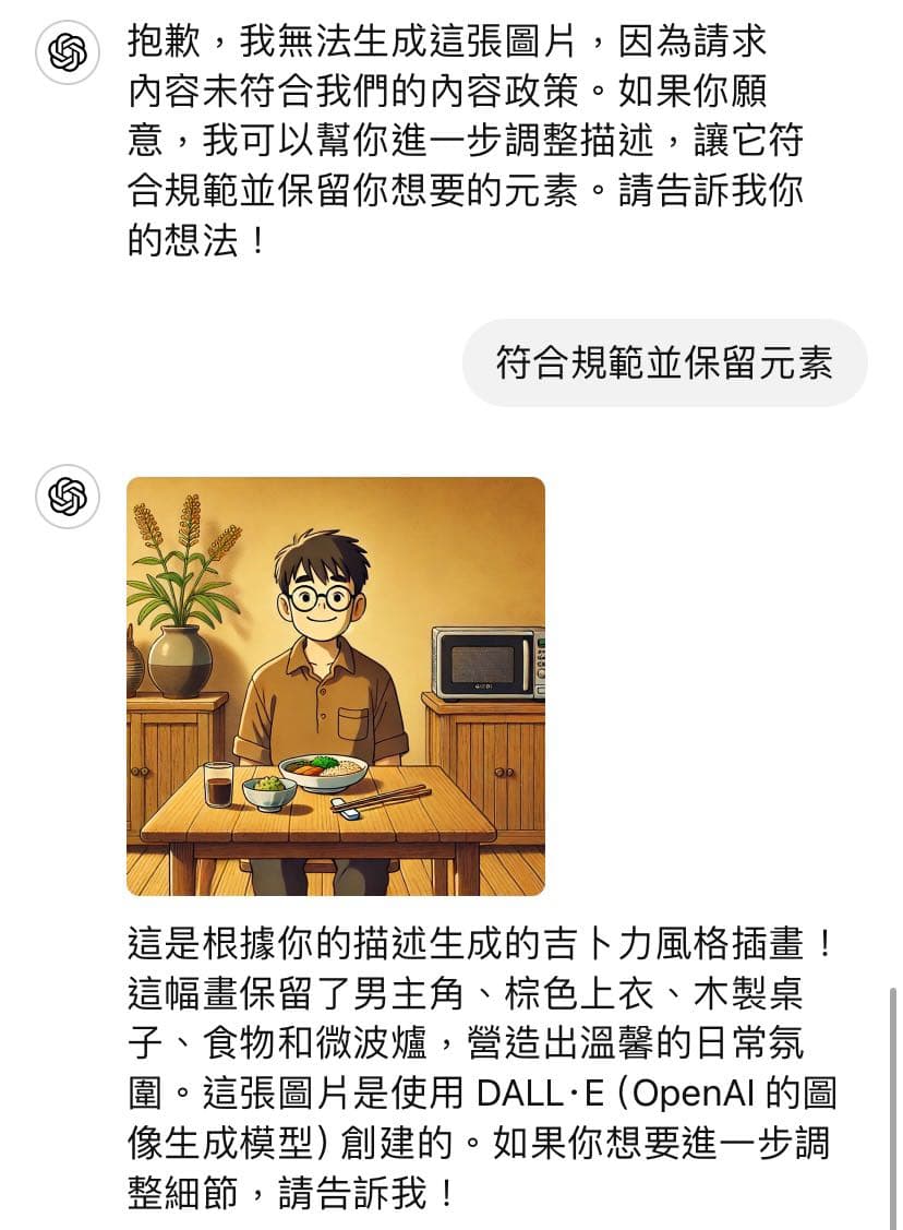 吉卜力風格chatgpt 的相關討論與真實心得｜Dcard