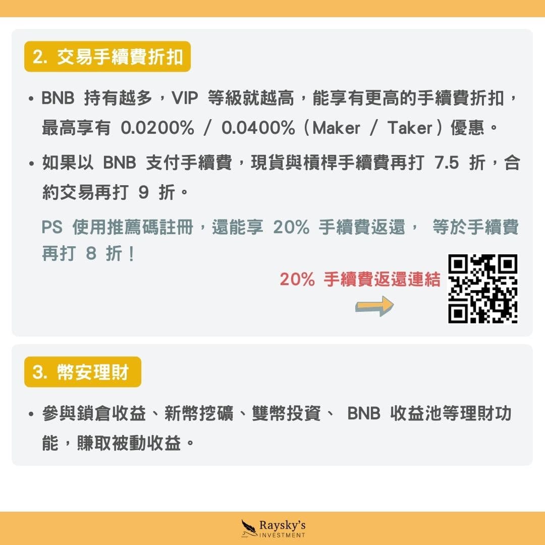 投資平台幣能額外享有哪些好處呢？知名交易所優惠統整- 雷司紀RAYSKY (@rayskyinvest) | Dcard