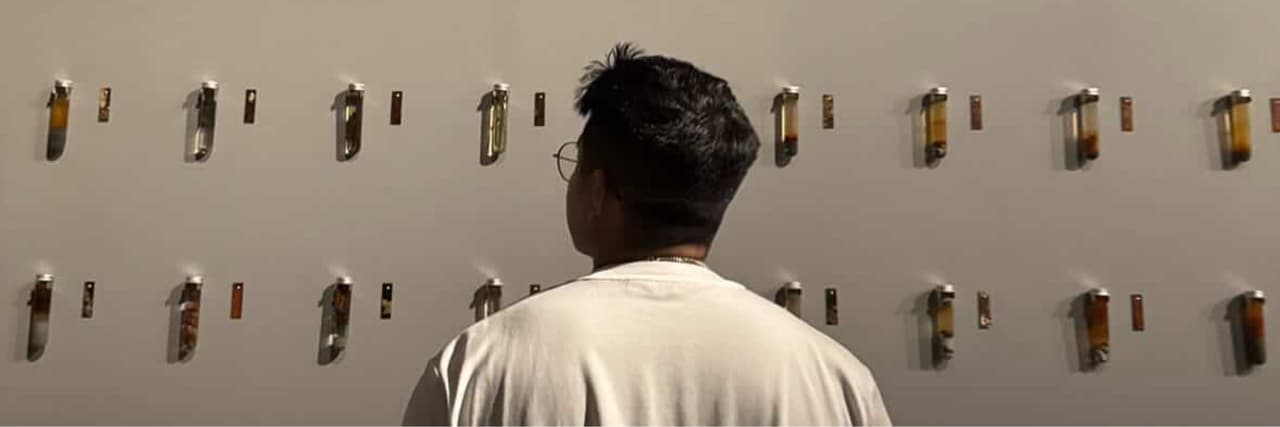 健身中的線條小狗