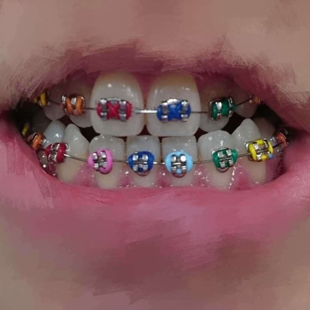 牙套是不是很少人選彩色橡皮筋- 閒聊板| Dcard