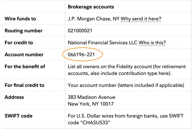 #請益 怎麼從台灣電匯到 Fidelity Brokerage 帳戶？ - 美國生活板 | Dcard