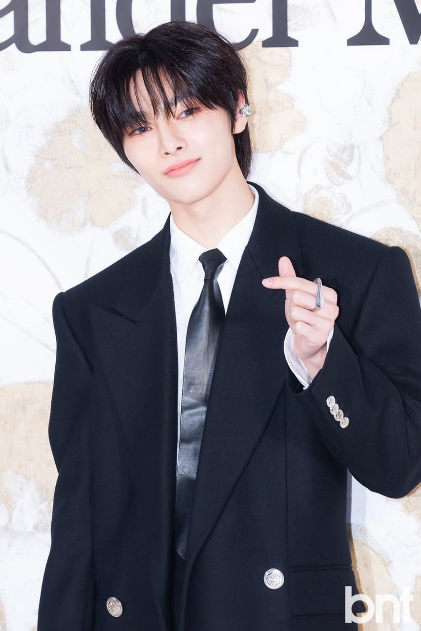 #分享 I.N🦊出席Alexander McQueen活動 - Stray Kids板 | Dcard