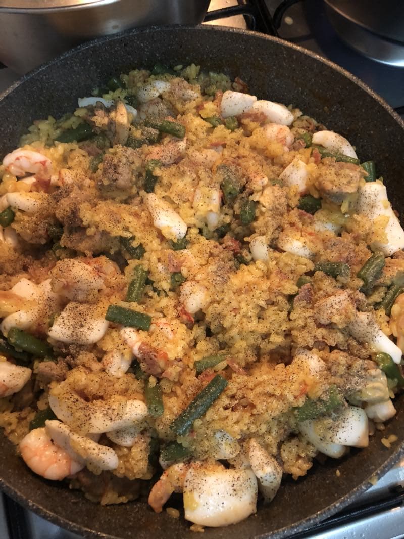 食譜 西班牙海鮮燉飯🥘 美食板 Dcard 