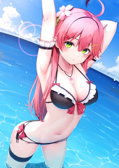 水着みこち！ - さくらみこのみこぴー(@sakuramiko35p) | Dcard