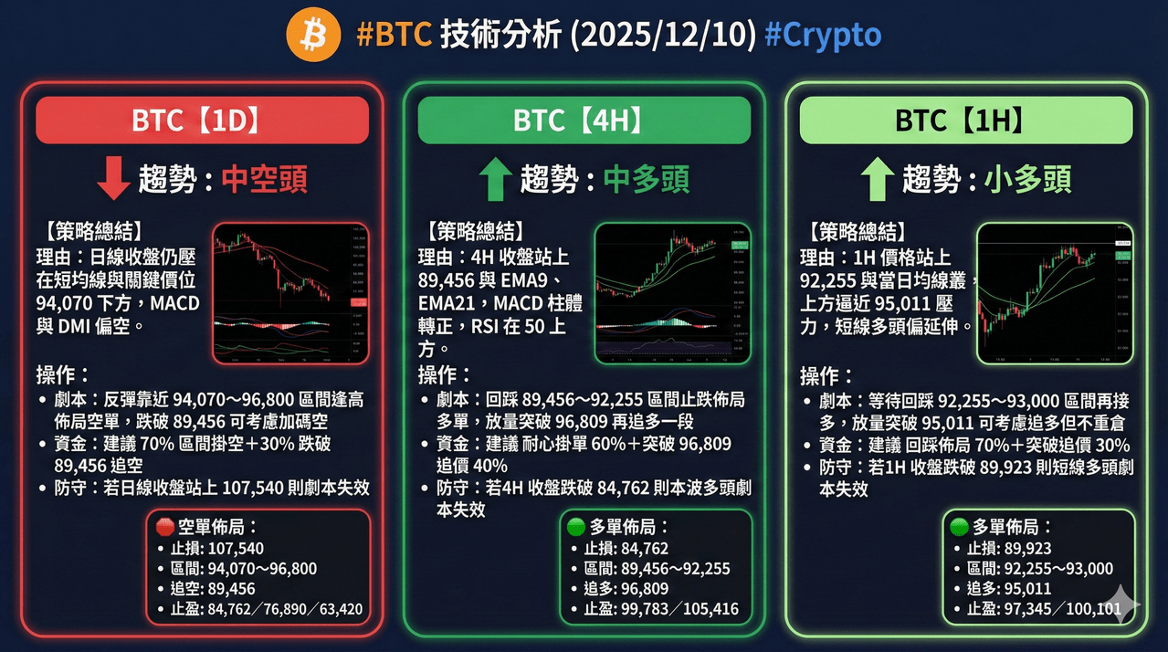 心得叮叮加密貨幣技術分析(2025/12/10 08:12 UTC+8) #BTC #ETH #SOL #BNB #TOTAL2 #DXY -  區塊鏈板| Dcard