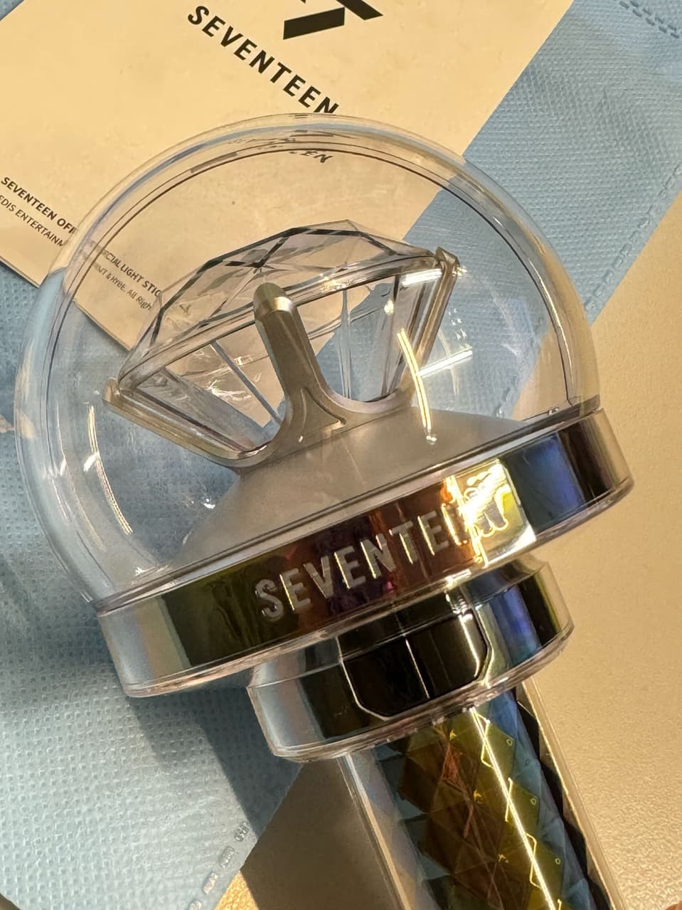開箱分享weverse shop 買克拉棒第三代手燈- SEVENTEEN板| Dcard