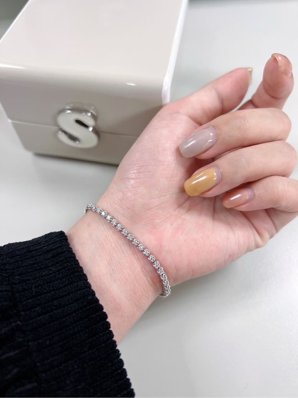 分享恢單禮物Sophia星河鑽石手鍊- 精品板| Dcard