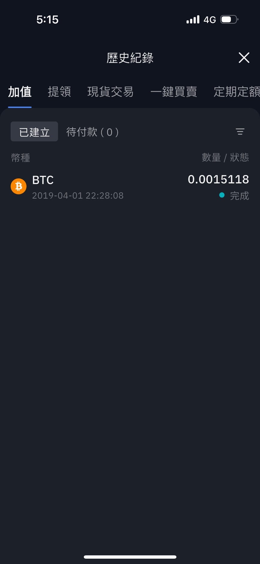 突然找回來的0.0015118枚比特幣- 理財板| Dcard