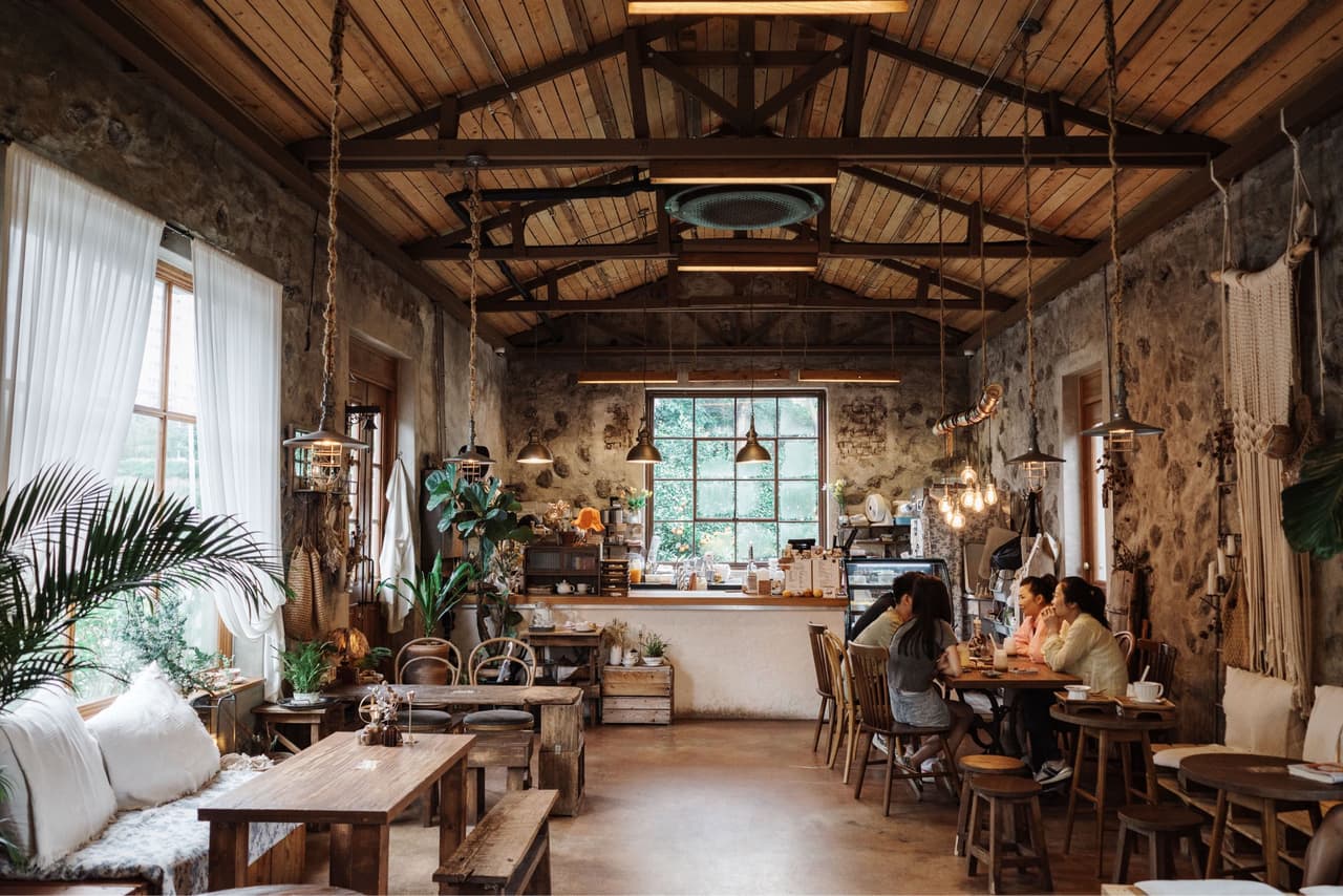 作品 GR3，濟州島咖啡廳。 攝影板 Dcard