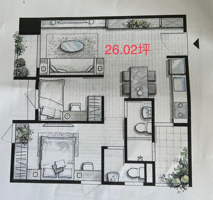 #建議 格局請益 - 購屋板 | Dcard