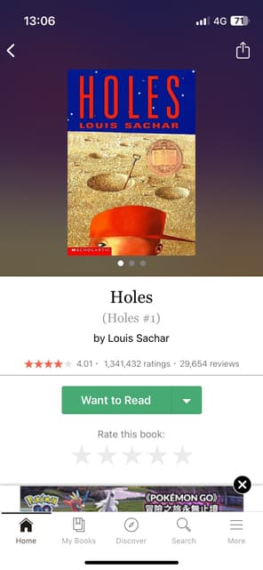 一起看英文小說：Holes - 語言板 | Dcard
