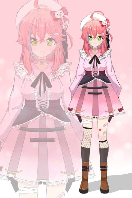 みこち新衣装予想2024 ロリ風地雷系みこち🌸 - さくらみこのみこぴー