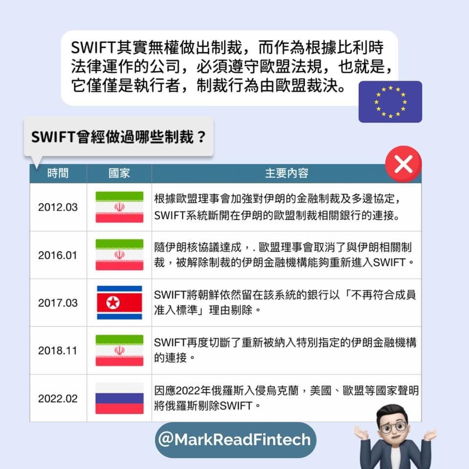 🔔 SWIFT 跨境匯款小教室- 馬克解讀金融科技(@markreadfintech) | Dcard