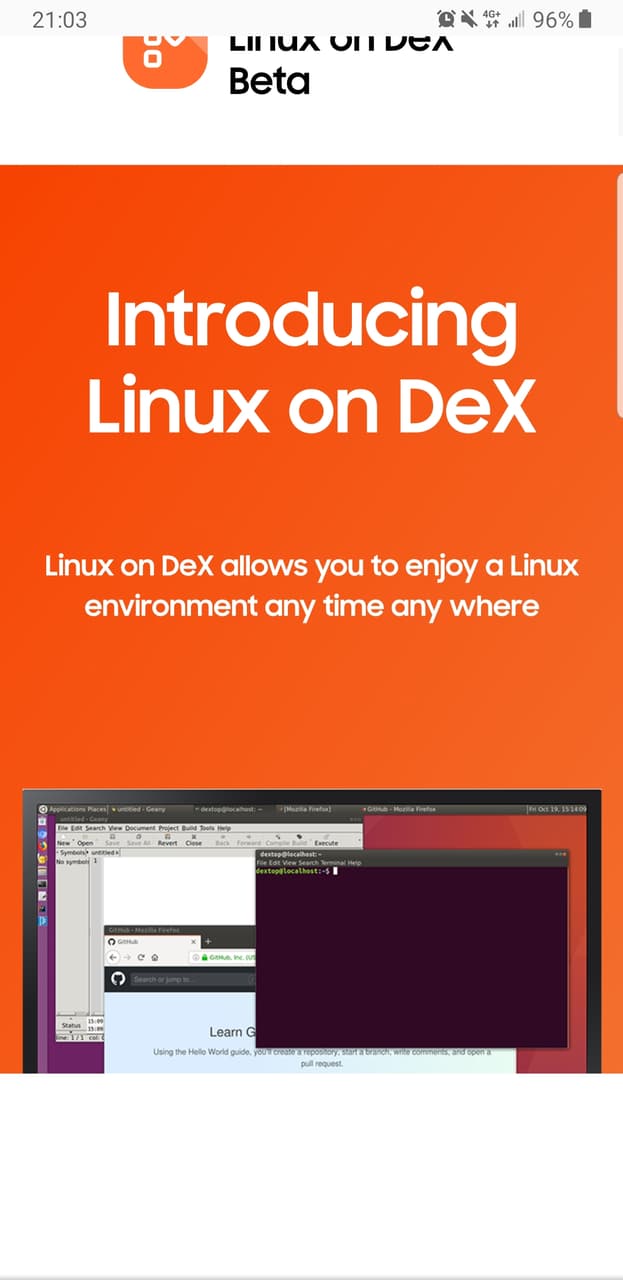 Dex Linux linux on dex - 3C板 | Dcard
