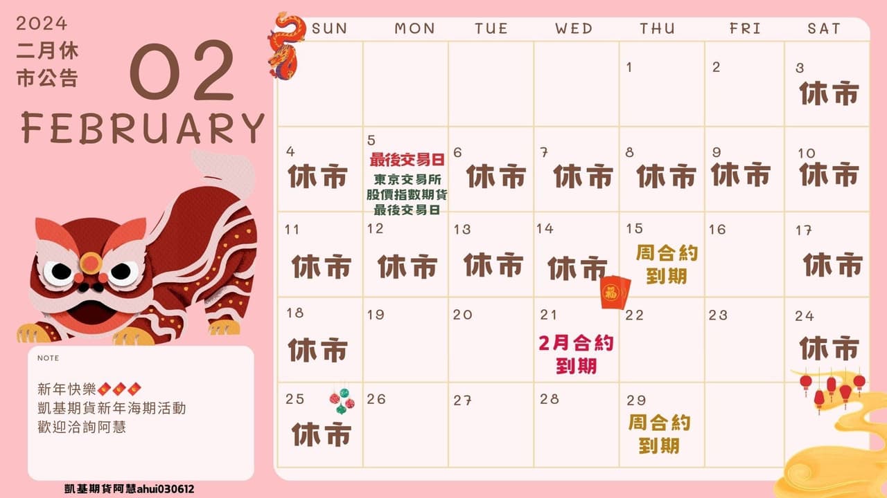 02/02盤前資訊｜新聞數據｜封關倒數！！ - 理財板| Dcard