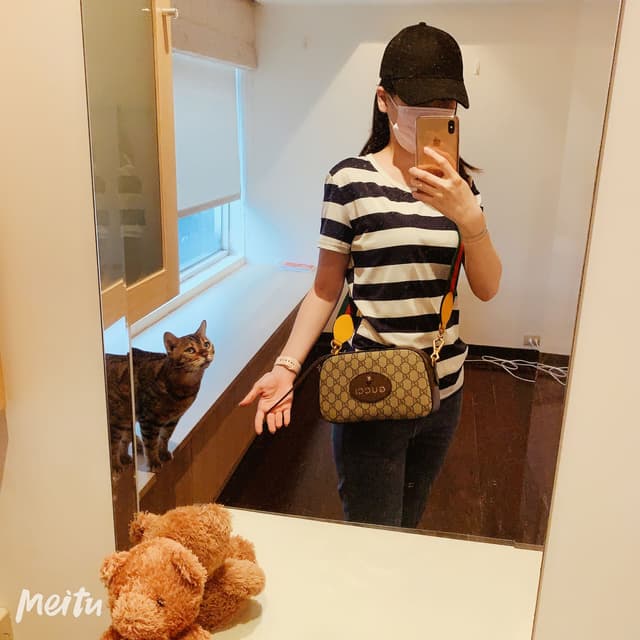 開箱gucci Supremeophidia 虎頭相機包男女都適合 精品板 Dcard