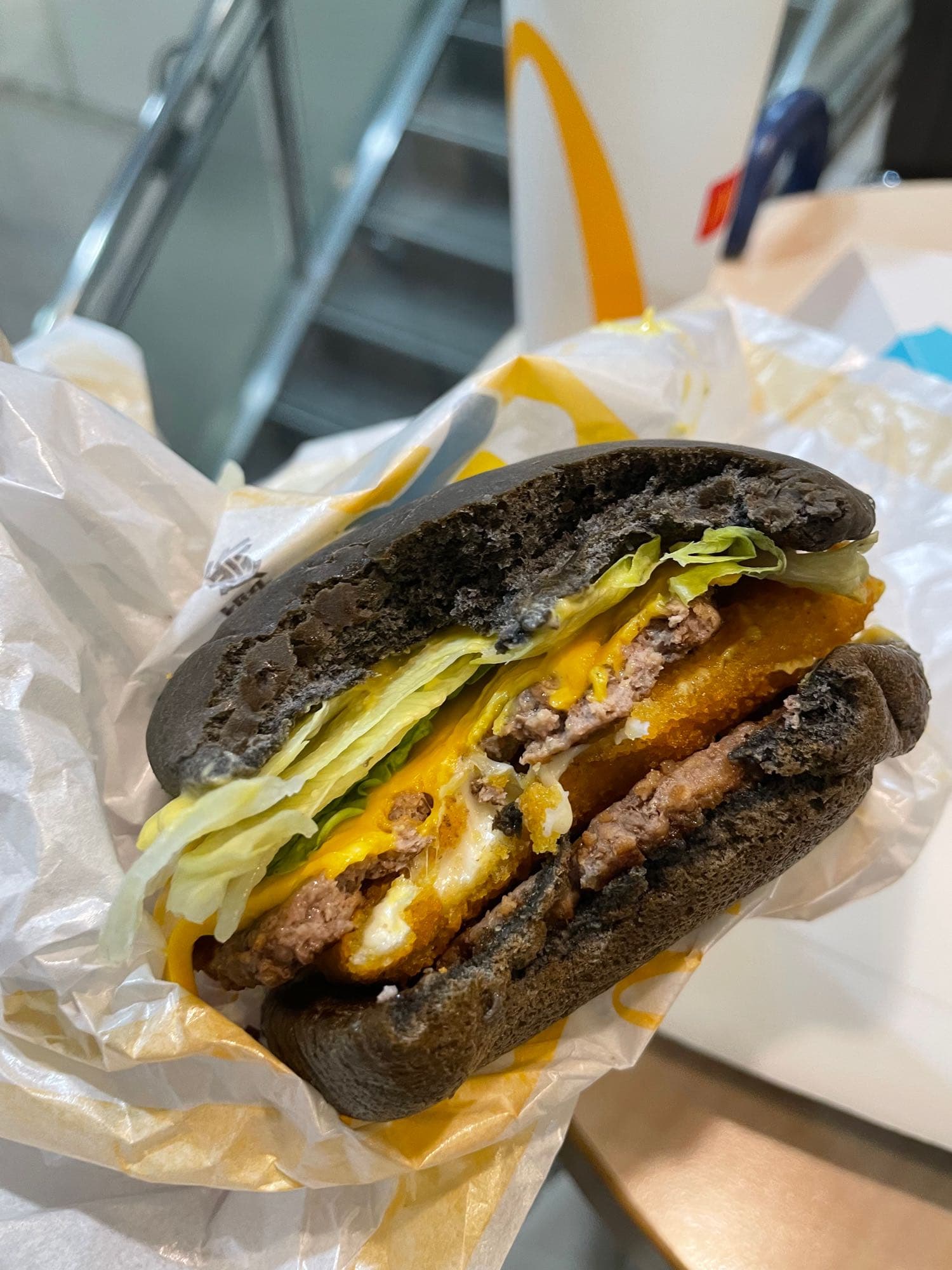 麥當勞新品-牽絲起司雙牛堡開箱❤️ - 美食板| Dcard